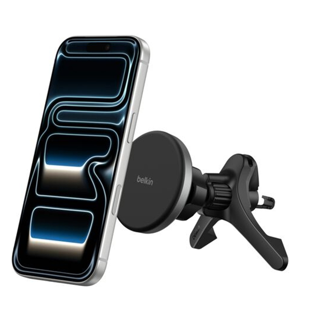 [ACC-BLK-WIC010FQBK] Belkin Qi2 15W Wireless In-Car Charger - Vent mount